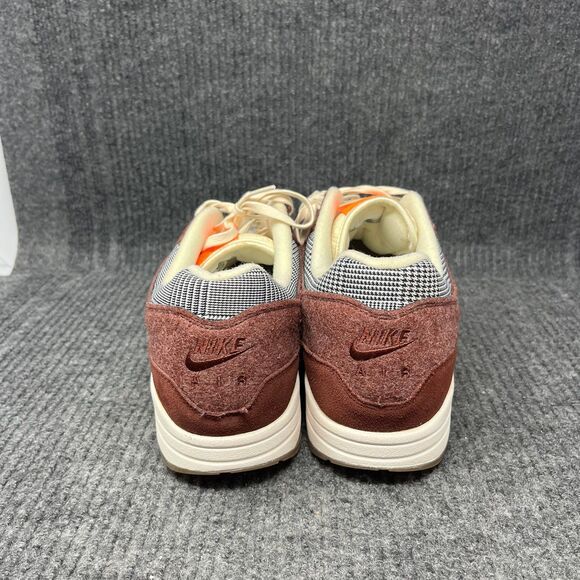 Nike Air Max 1 Houndstooth Bronze Eclipse Total Orange Mens 14 CT1207-200 - Picture 4 of 8